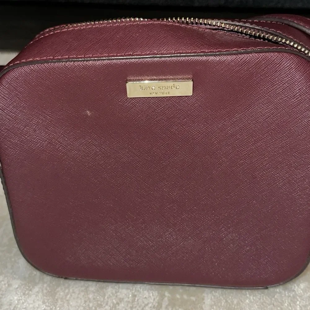Kate Spade Plum Crossbody Purse